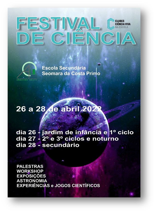 Cartaz Festival de Ciencia 2022
