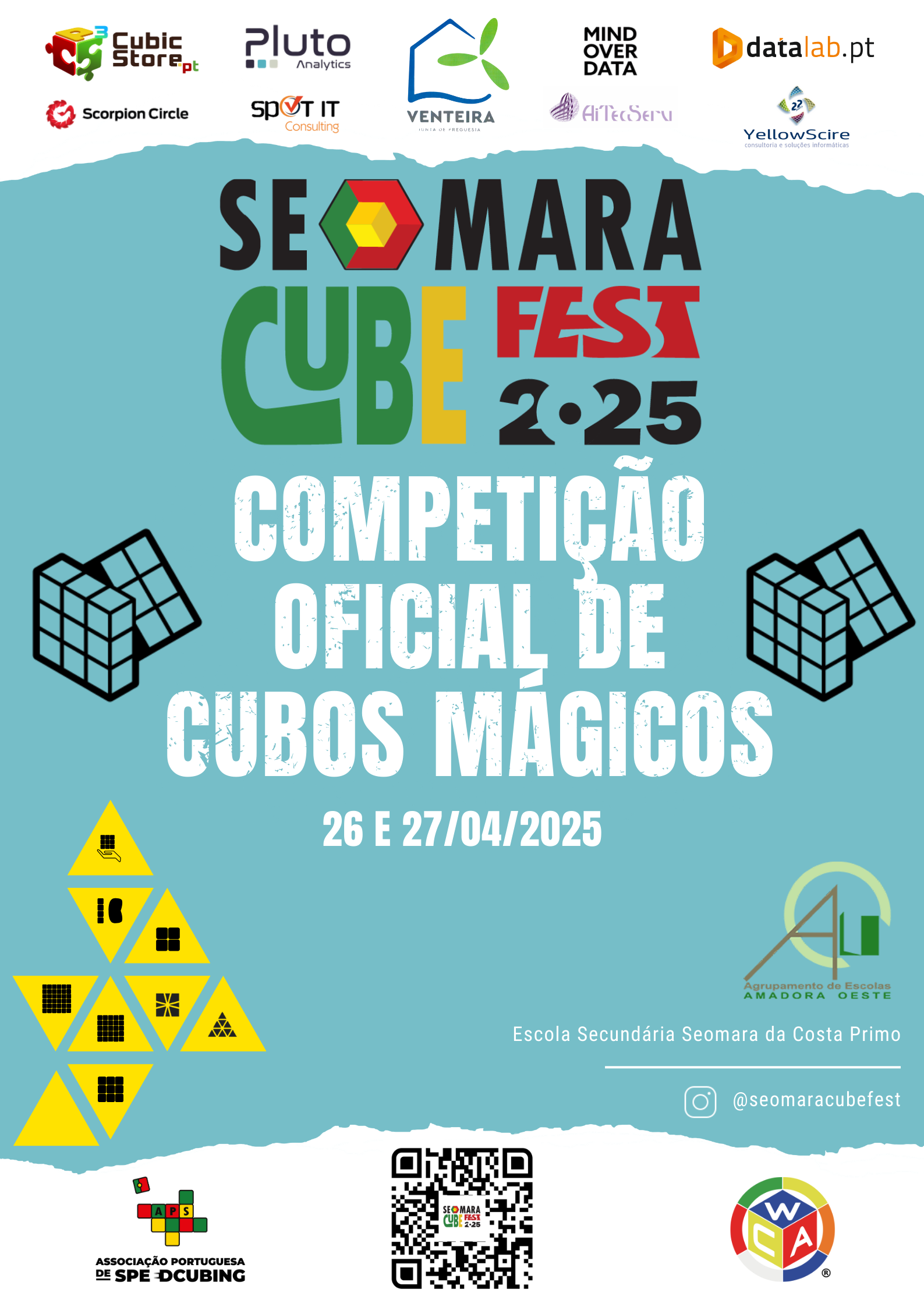 Poster Seomara Cube Fest 2025 a4