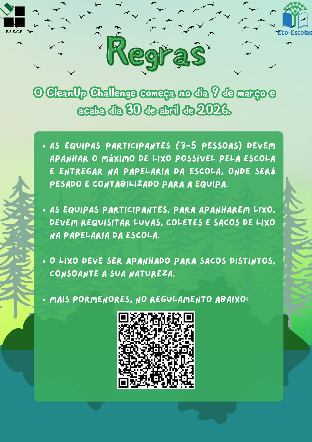 Regras CleanUp Challenge