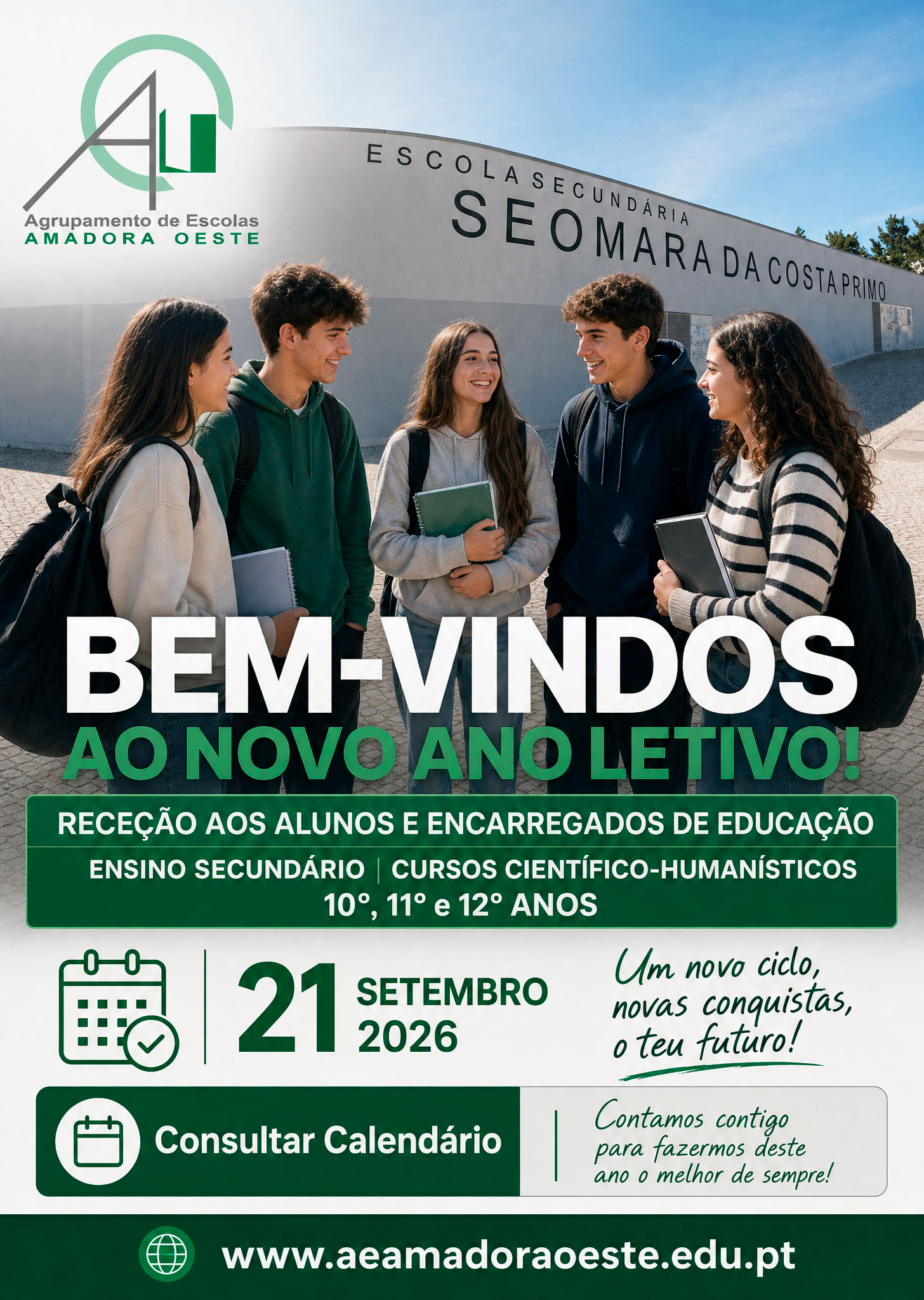 Poster Receção AEAO 2026 2027