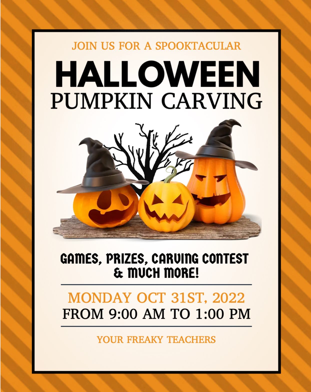 Halloween Pumpkin Carving