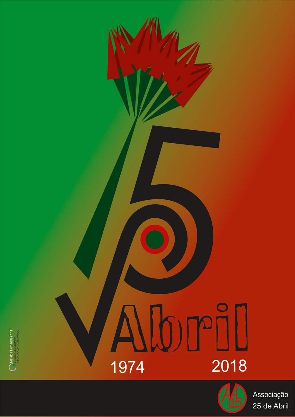 25 abril cartaz mafalda