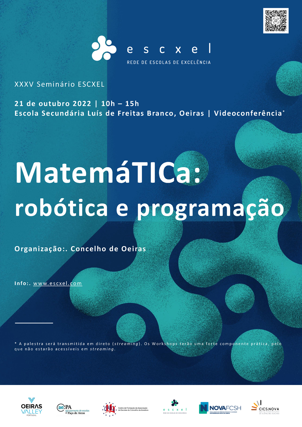 XXXV Seminário ESCXEL Cartaz v2